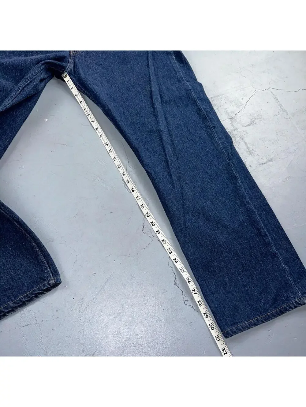 Levis 501 Vintage 90s USA XX Straight Leg Jeans Blue Dark Wash 44x34 Act 41x31